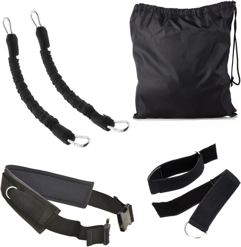 Load image into Gallery viewer, Springtrainer weerstandsband set met verstelbare gordel
