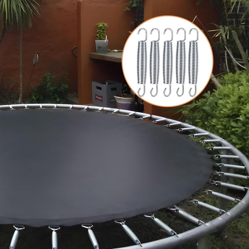 Load image into Gallery viewer, Trampolineveren 10 stuks 140 mm met veertrekker – vervangingsveren – trampoline accessoires
