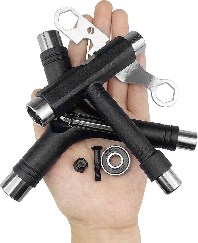 Carica immagine in Galleria Viewer, Skateboard gereedschap 15-delige set met T-tool Y-tool en inbussleutel – longboard skate accessoires
