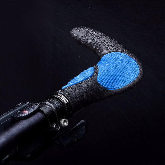 Ergonomische fietshandvatten 22 mm zwart/grijs