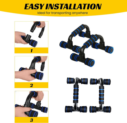 Opvouwbaar push-up board met handgrepen 14-in-1