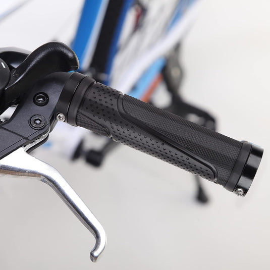Fietshandvatten set 22 mm zwart antislip