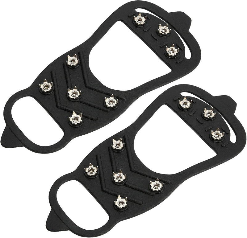 Laad afbeelding in Galerijviewer, Antislip schoenspikes met 8 tanden zwart
