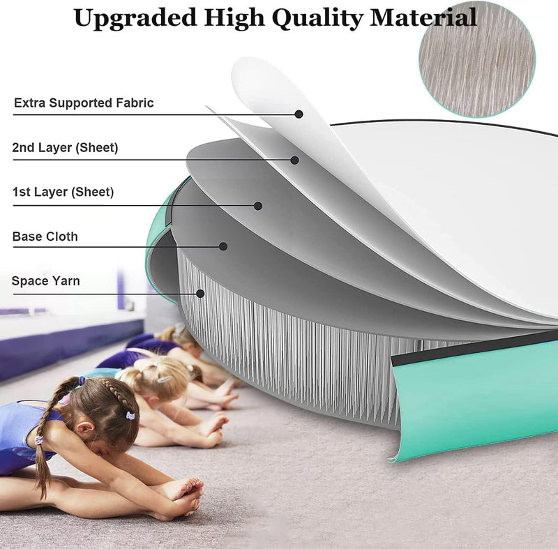 Laden Sie das Bild in Galerie -Viewer, Opblaasbaar gymnastiekblok 100 x 100 x 20 cm – airblock turnmat met elektrische pomp voor turnen, fitness en yoga
