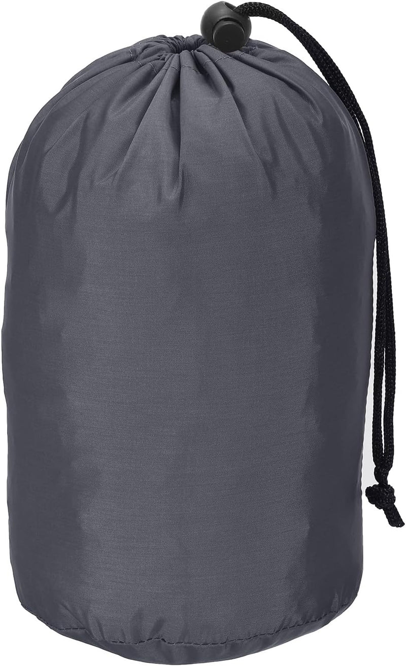 Chargez l'image dans la visionneuse de la galerie, Waterdichte opbergzak 16 x 32 cm met trekkoord zwart – stuff sack – camping accessoires
