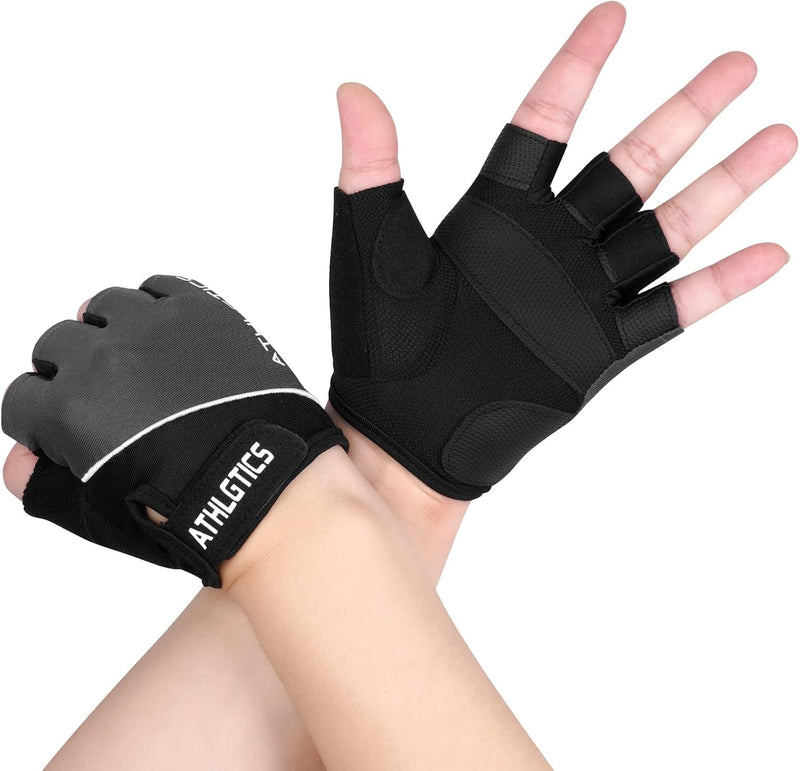 Laden Sie das Bild in Galerie -Viewer, Gymhandschoenen met antislip grip en padding
