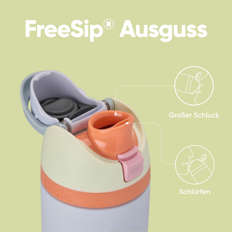 Load image into Gallery viewer, Owala FreeSip Isolierte Edelstahl-Trinkflasche, 710ml, Iced Breeze

