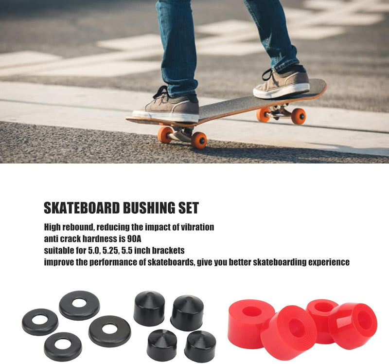 Carica immagine in Galleria Viewer, Skateboard bushings 90A 12-delige vervangingsset – PU stuurrubbers – longboard skateboard accessoires
