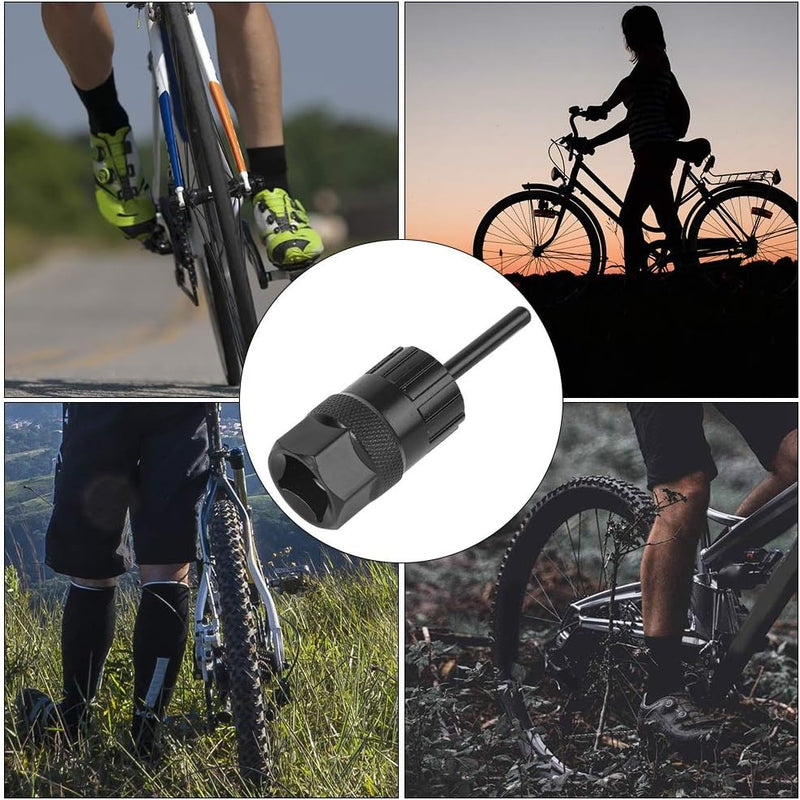 Laden Sie das Bild in Galerie -Viewer, Fiets cassette afnemer met 12 tanden voor SRAM en SunRace tandwielen – lockring sleutel – fietsgereedschap
