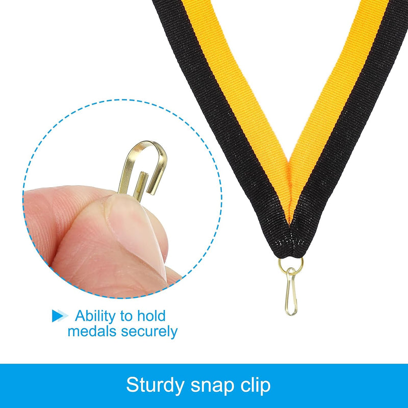 Chargez l'image dans la visionneuse de la galerie, Medaille neklinten 10 stuks 44 x 2,5 cm met klikclip – award linten – sport accessoires

