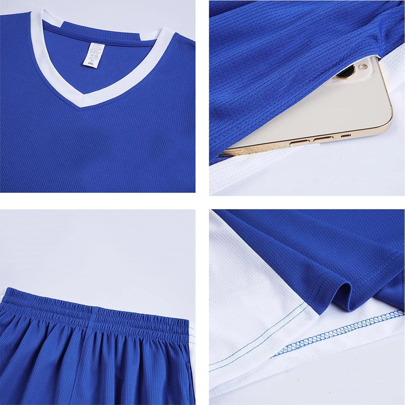 Laden Sie das Bild in Galerie -Viewer, Heren sportpak 2-delig met trainingsjack en lange broek – trainingspak – voetbal kleding
