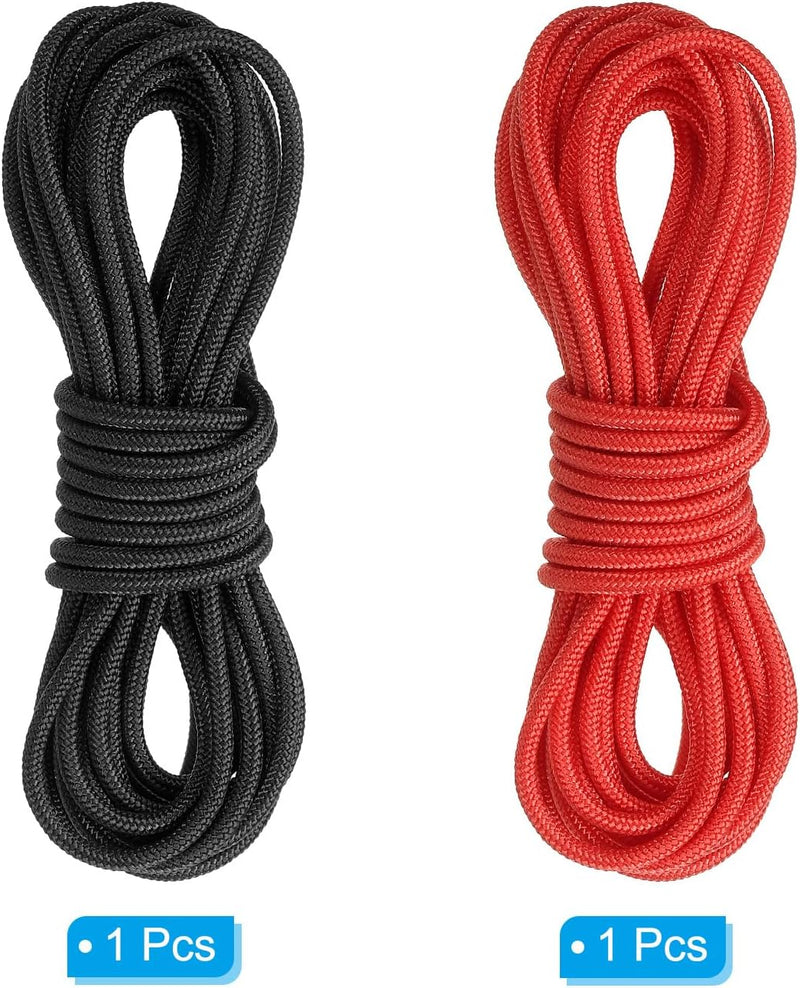 Chargez l'image dans la visionneuse de la galerie, Boogschieten D-lus touw 3 m x 2,5 mm (2 stuks) - Polypropeen D-ring release koord - Compound boog pees accessoire
