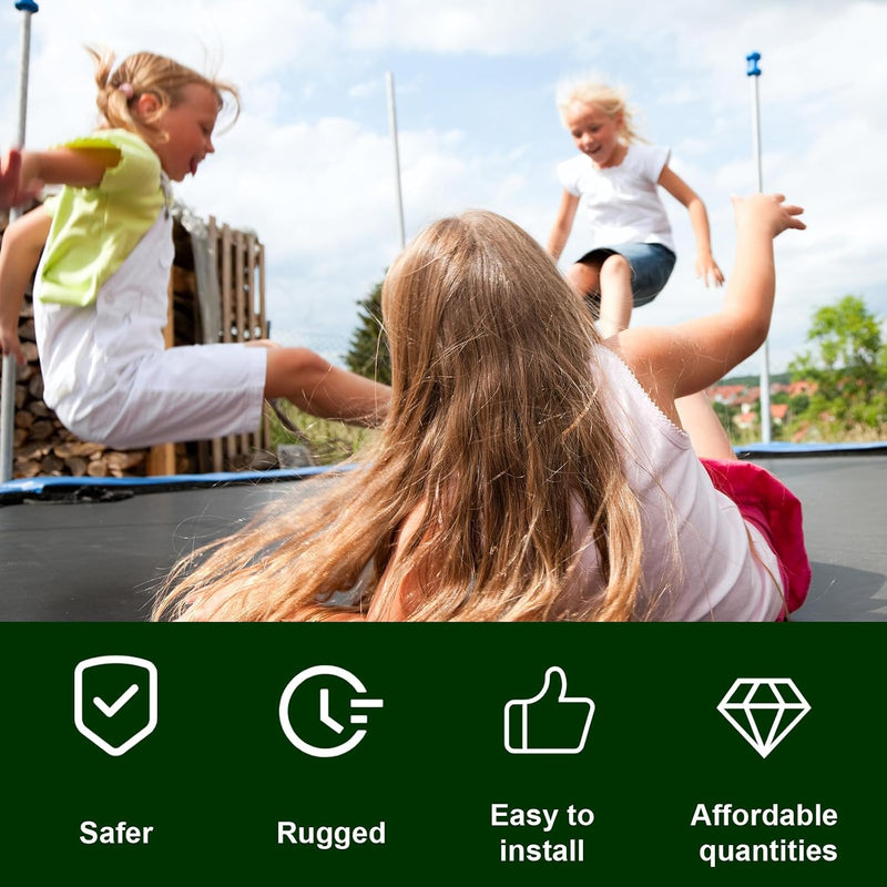 Laden Sie das Bild in Galerie -Viewer, Trampoline bevestigingstouw 6 stuks 5 meter van gevlochten nylon – netkoord – trampoline accessoires
