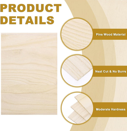 Karate breekplanken 10 stuks 30 x 20,5 cm van hout – taekwondo breaking boards – vechtsport training en demonstraties