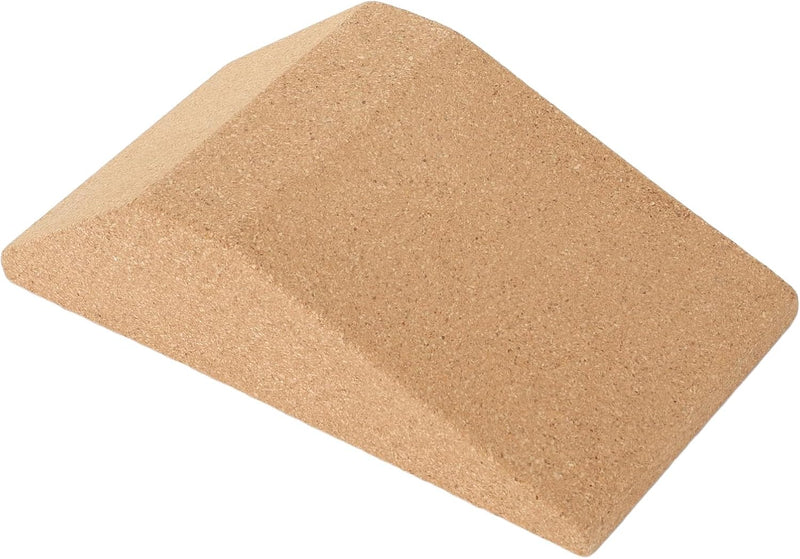 Załaduj obraz w przeglądarce galerii, Klocek treningowy pod pięty do przysiadów 23 x 12 x 6,5 cm z antypoślizgową, skośną powierzchnią – podwyższenie do przysiadów – rozciąganie łydek
