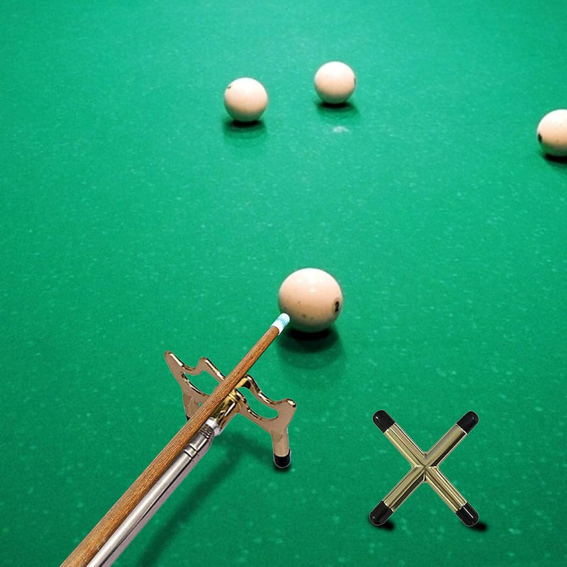 Chargez l'image dans la visionneuse de la galerie, Uitschuifbare biljartkeu brug 35-150 cm – met 3 messing brugkoppen voor pool en snooker
