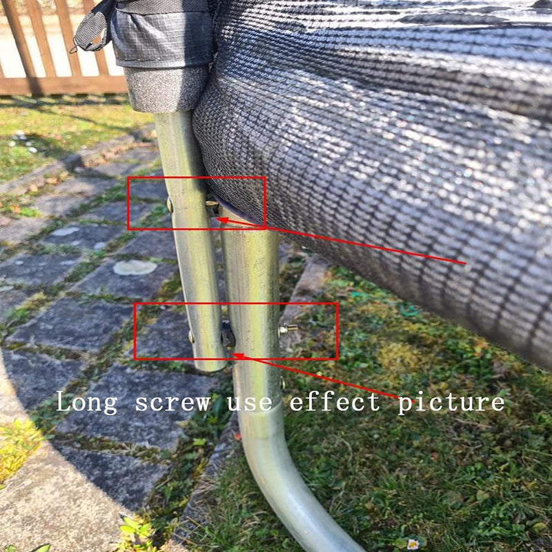 Laden Sie das Bild in Galerie -Viewer, Trampoline schroeven 10 stuks met kunststof bevestiging – bevestigingsbouten – trampoline accessoires
