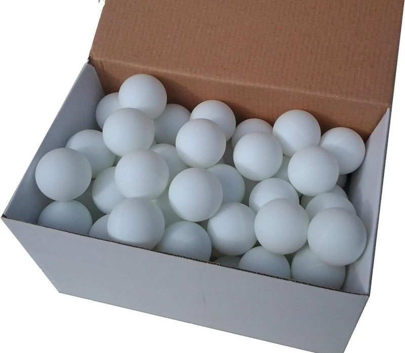 Laad afbeelding in Galerijviewer, 75 Table Tennis Balls 38 mm Without Print White Sturdy Material - happygetfit.com
