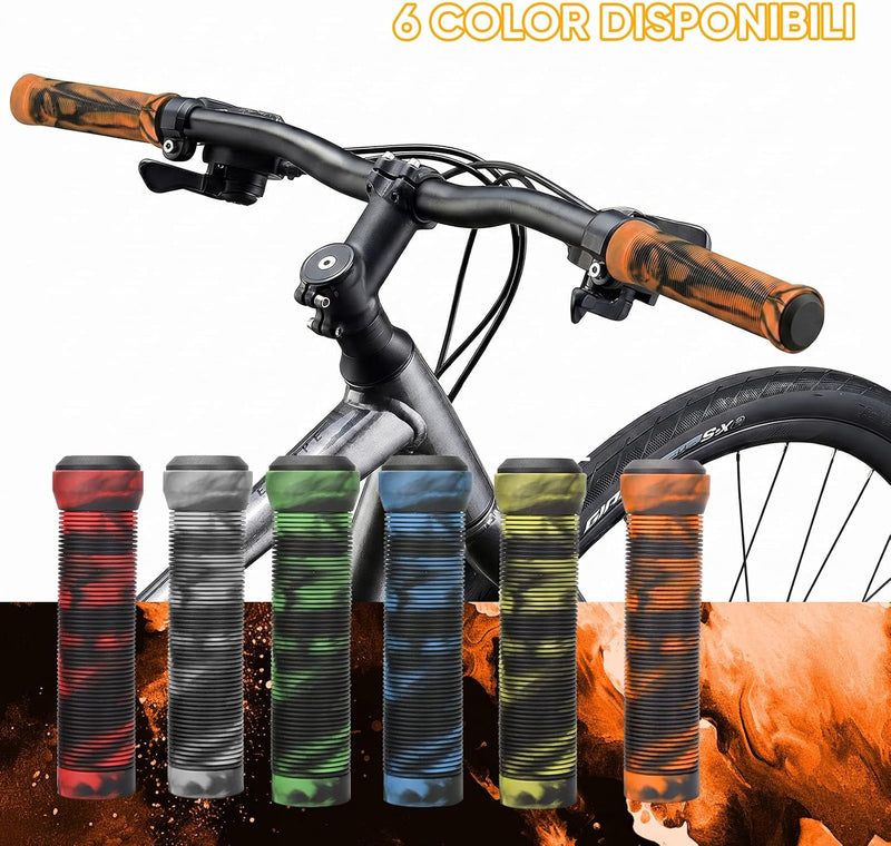 Laden Sie das Bild in Galerie -Viewer, Ergonomische fietshandvatten 20-22 mm met einddoppen
