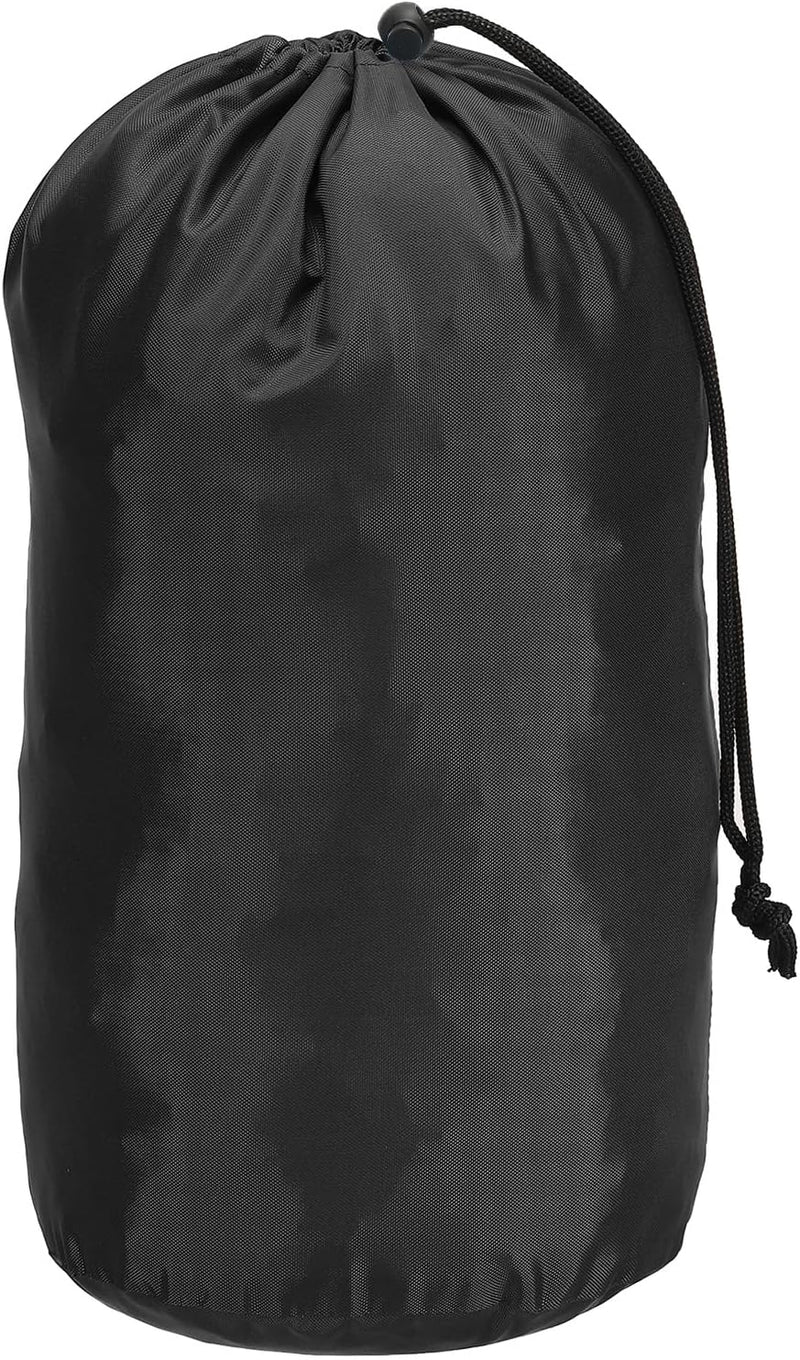 Chargez l'image dans la visionneuse de la galerie, Waterdichte opbergzak 16 x 32 cm met trekkoord zwart – stuff sack – camping accessoires
