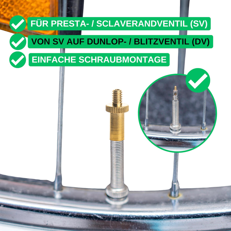 Chargez l'image dans la visionneuse de la galerie, Fietsventiel Reparatieset 20-delig voor Dunlopventiel tot 6 Bar – Ventielset – Fietsaccessoires
