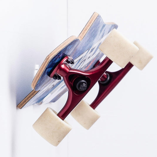Skateboard wandhouder transparant acryl voor verticale en horizontale montage – longboard pennyboard houder