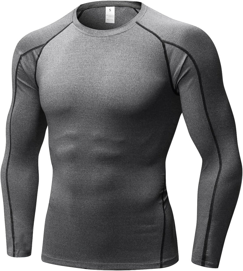 Load image into Gallery viewer, Heren compressieshirt voor sport en training
