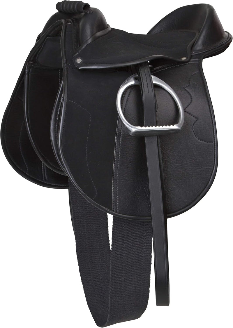 Load image into Gallery viewer, Covalliero Kerbl Zadelset Economy Pony, zwart, 325415
