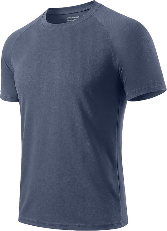 Heren sportshirts 3 of 5 stuks sneldrogend en ademend – fitness shirt – hardloopshirt