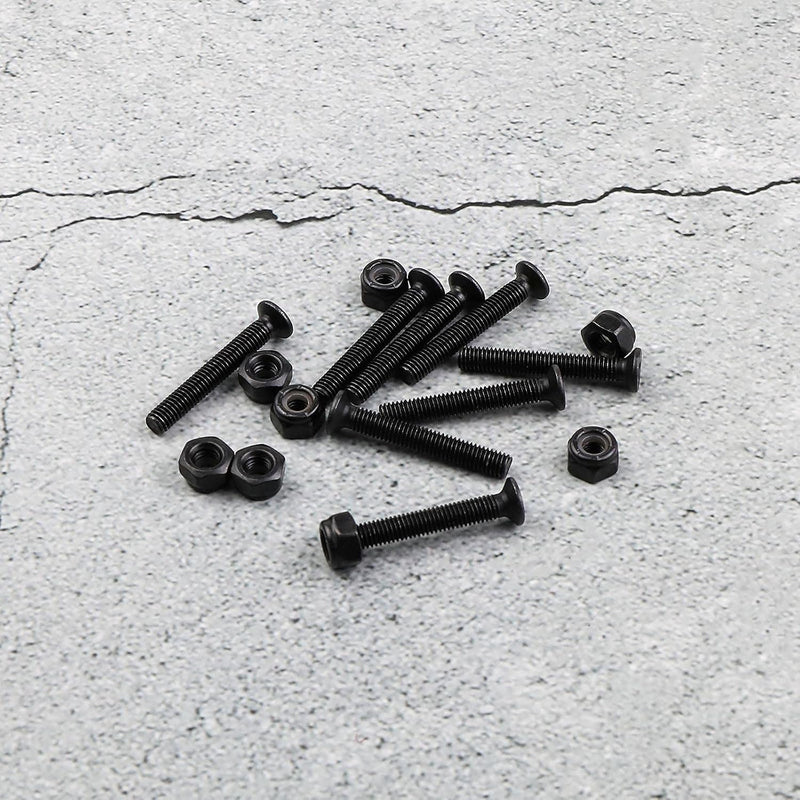 Laad afbeelding in Galerijviewer, Skateboard riser pads set 6 mm zwart
