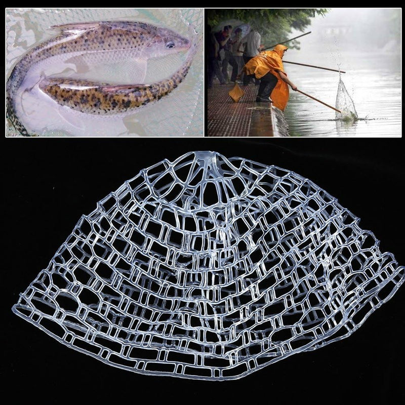 Carica immagine in Galleria Viewer, Rubber vervangnet voor schepnet 120 cm omtrek en 28 cm diep – landingsnet – vliegvisaccessoires

