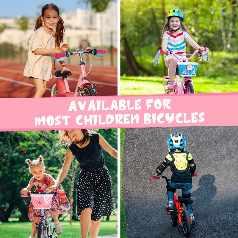 Load image into Gallery viewer, URAQT Fietshandgrepen, 1 paar Kinderfietshandgrepen, Antislip Kinderfietsgrepen 22 mm Stuurgrepen stootbescherming, Rubberen Handvatten voor Scooters Driewielers Kinderloopfiets Kinderfiets
