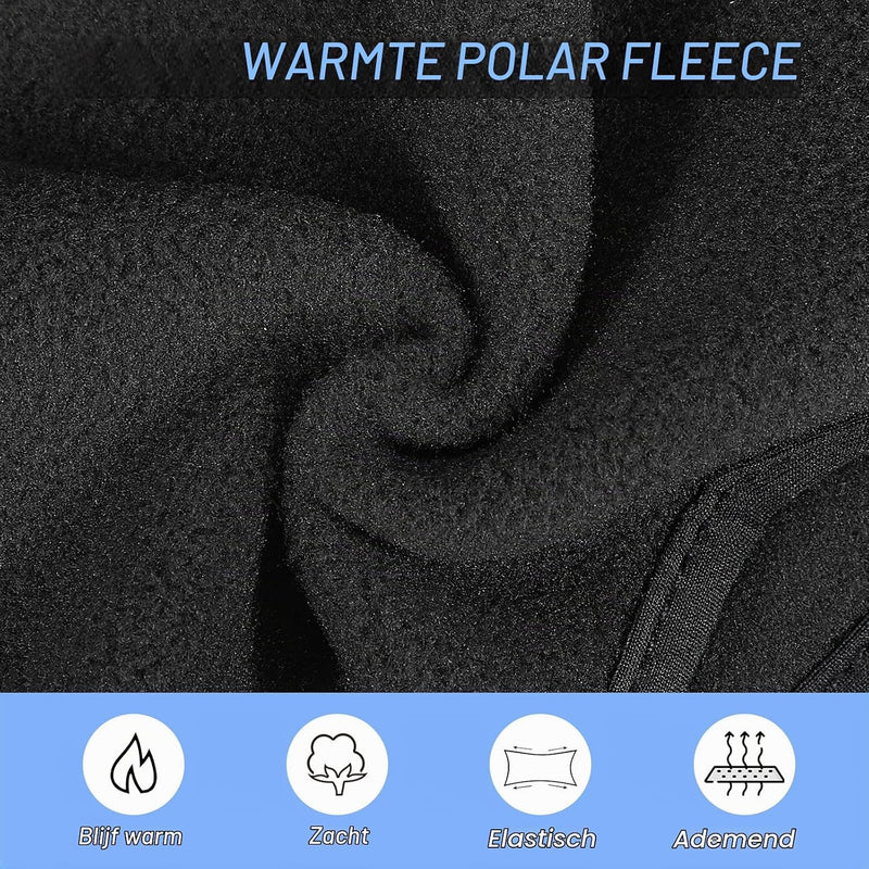 Laden Sie das Bild in Galerie -Viewer, Fleece oorwarmers 2 stuks – warme sporthoofdbanden – hardloop fiets accessoires
