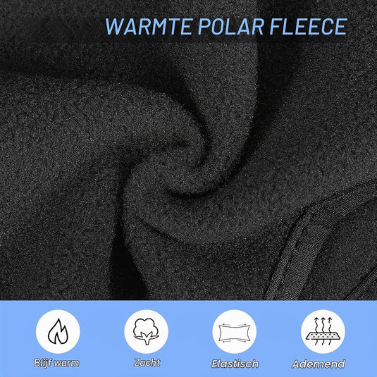 Fleece oorwarmers 2 stuks – warme sporthoofdbanden – hardloop fiets accessoires