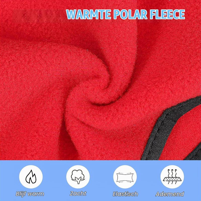 Laden Sie das Bild in Galerie -Viewer, Fleece oorwarmers 2 stuks – warme sporthoofdbanden – hardloop fiets accessoires
