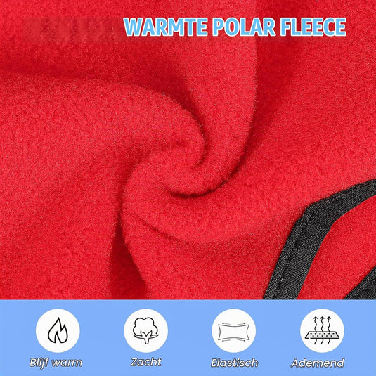 Fleece oorwarmers 2 stuks – warme sporthoofdbanden – hardloop fiets accessoires