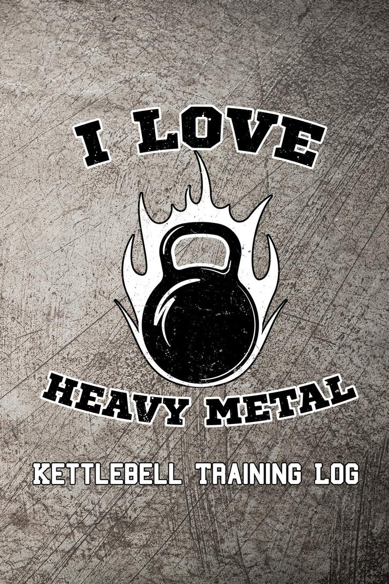 Laad afbeelding in Galerijviewer, I Love Heavy Metal Kettlebell Training Log
