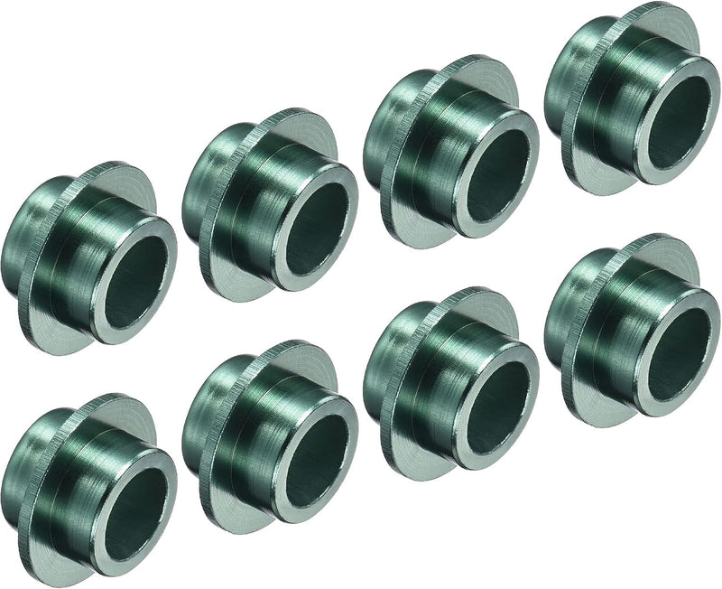 Laden Sie das Bild in Galerie -Viewer, Inline skate lager spacers 8 stuks 8 mm van aluminium groen – afstandhouders – skate accessoires
