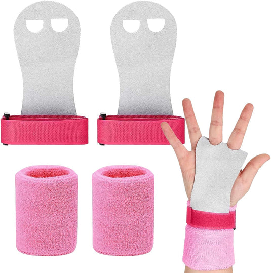 Griphandschoenen voor kinderen turnen maat M roze