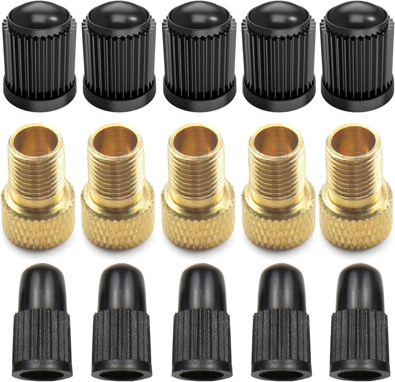 Load image into Gallery viewer, Fietsventiel adapter set 15-delig voor Presta Dunlop en Schrader – ventieladapter – fietsaccessoires
