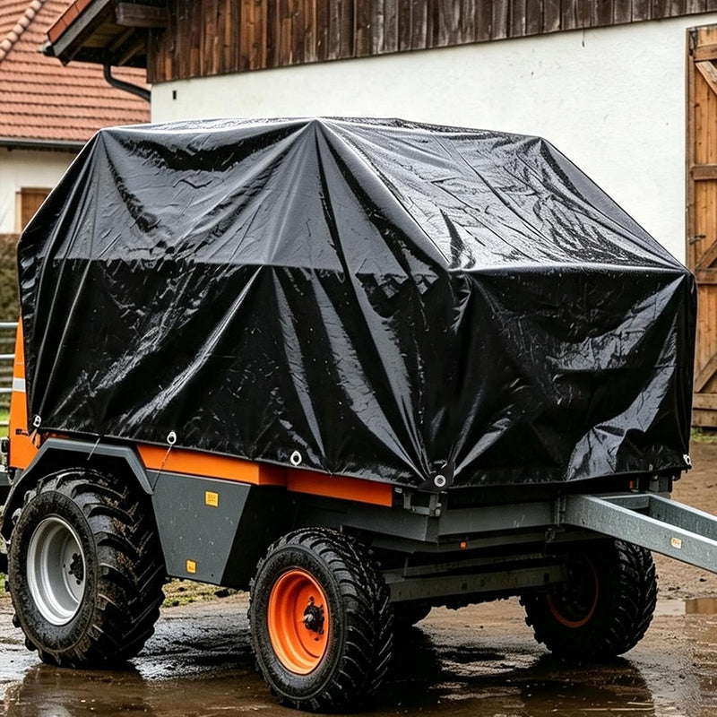 Load image into Gallery viewer, Waterdicht afdekzeil 2 x 5 meter 180 g/m² met versterkte randen – dekzeil – beschermzeil
