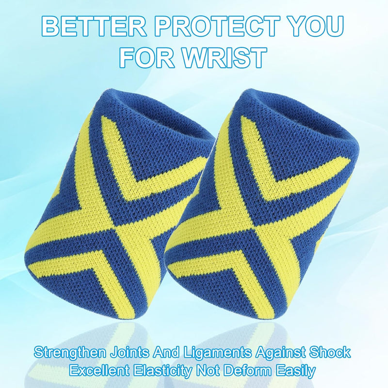 Laad afbeelding in Galerijviewer, Sport polszweetbanden 2 stuks voor dames en heren – absorberende polsbandjes – fitness accessoires

