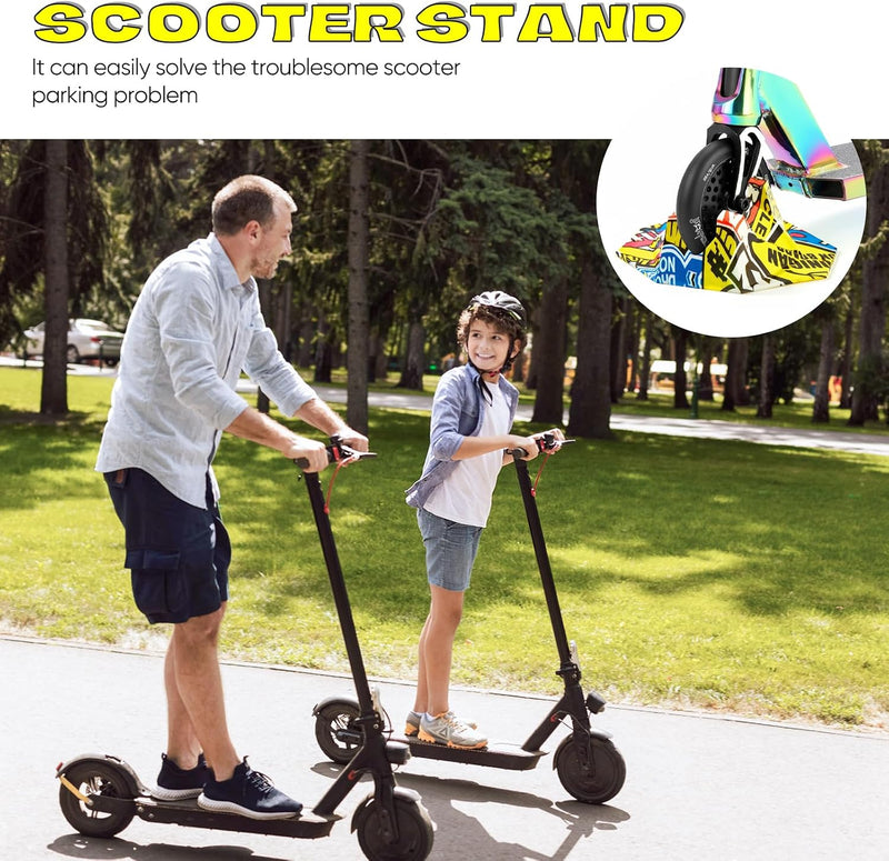 Load image into Gallery viewer, Universele Scooter Stand, Universele Stepstandaard voor Wielen van 95 mm tot 125 mm, Extra Stabiele Standaard, Stepstandaard voor Pro Freestyle Scooter, Stuntstep
