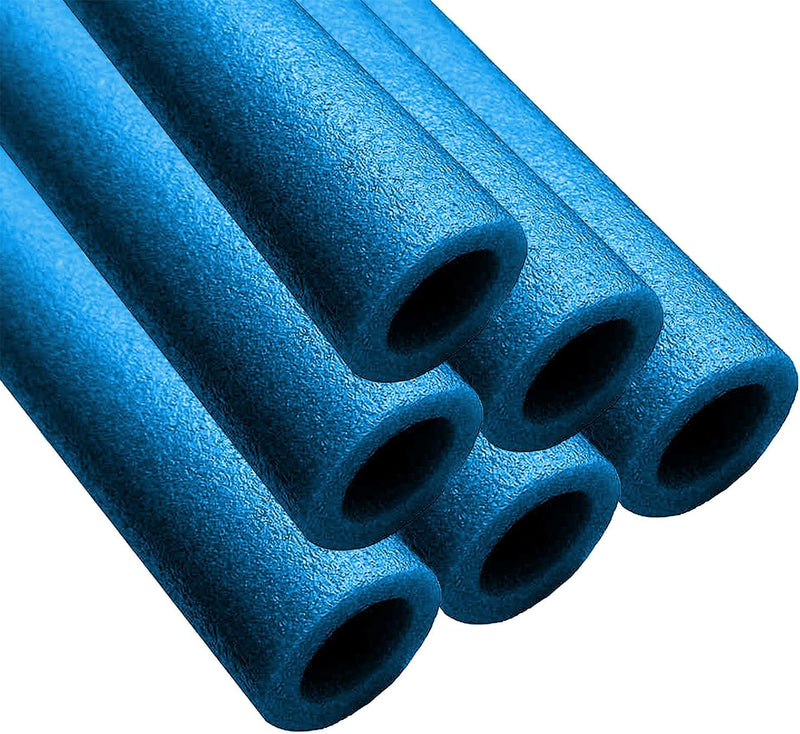 Laden Sie das Bild in Galerie -Viewer, Trampoline stangbescherming 6 stuks 180 cm van PE-schuim blauw – schuimbuizen – trampoline accessoires
