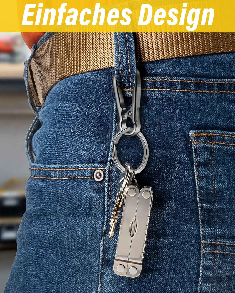 Chargez l'image dans la visionneuse de la galerie, Karabiner Sleutelhangers 3 Stuks met Sleutelring 4,7 cm – Sleutelhanger – Karabijnhaak
