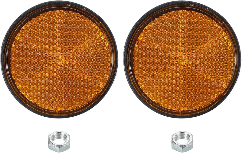 Carica immagine in Galleria Viewer, Ronde reflectoren 2 stuks met M6 schroefbevestiging – veiligheidsreflectoren – fiets aanhanger accessoires
