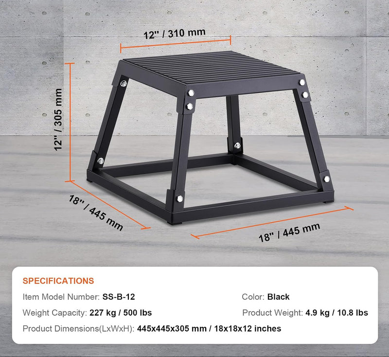 Załaduj obraz do przeglądarki galerii, Plyo box set 3 stuks 30 46 en 61 cm van staal tot 227 kg – jump box – plyometrische training
