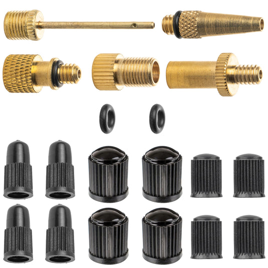Fietsventiel Reparatieset 20-delig voor Dunlopventiel tot 6 Bar – Ventielset – Fietsaccessoires