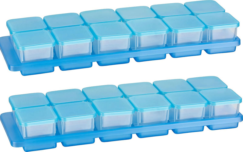 Chargez l'image dans la visionneuse de la galerie, Vriesdozen set van 10 stuks 0,5 liter lichtblauw
