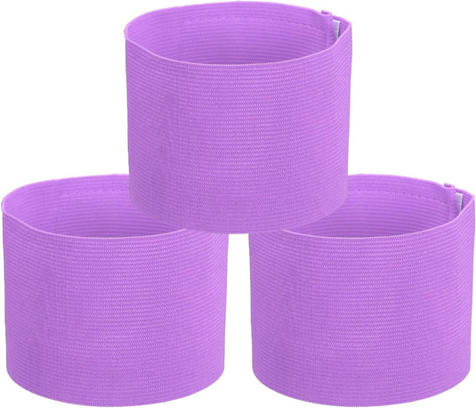 Aanvoerdersbanden voetbal 3 stuks verstelbaar donkerblauw – captain armbanden – sport accessoires